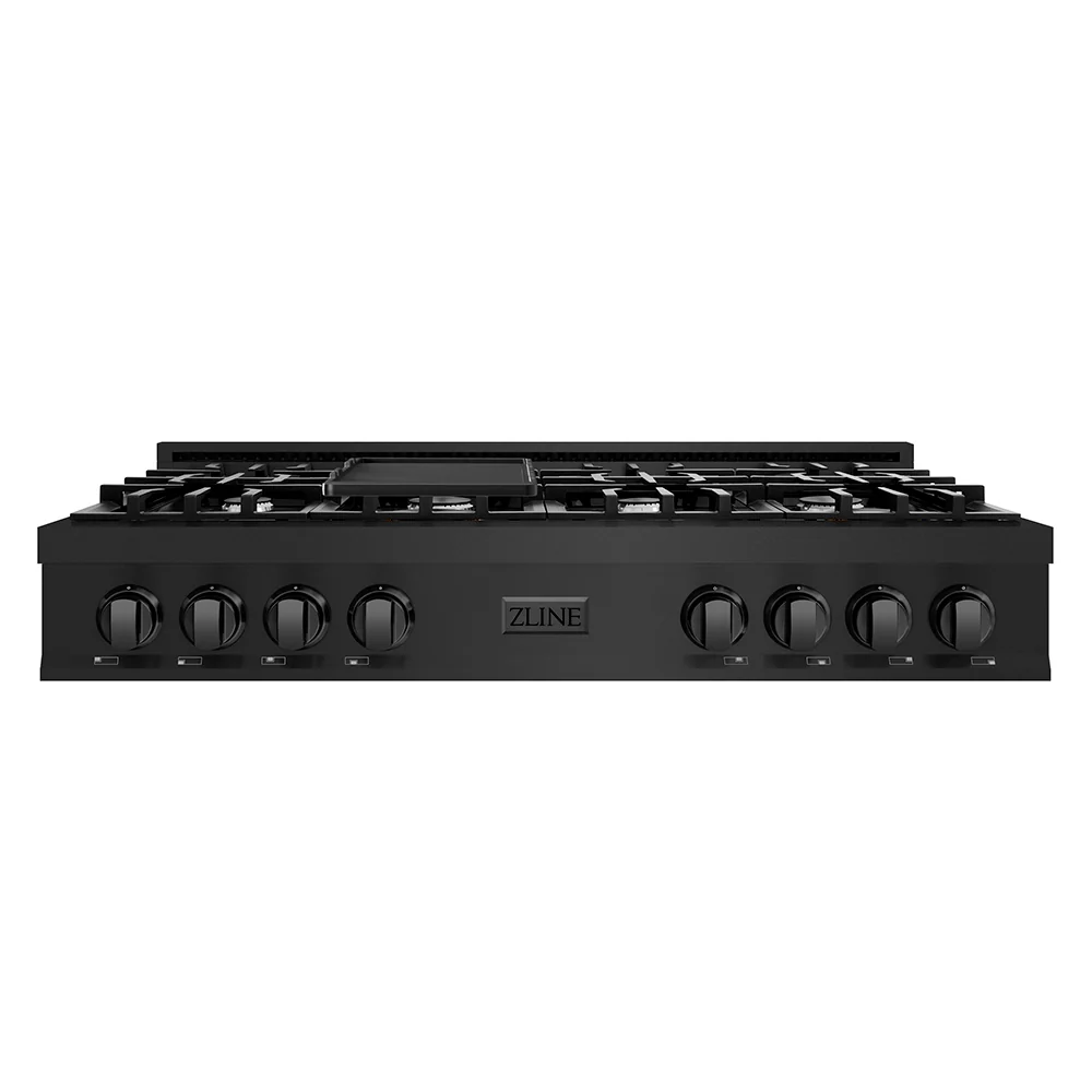 Black Stainless Steel Rangetops